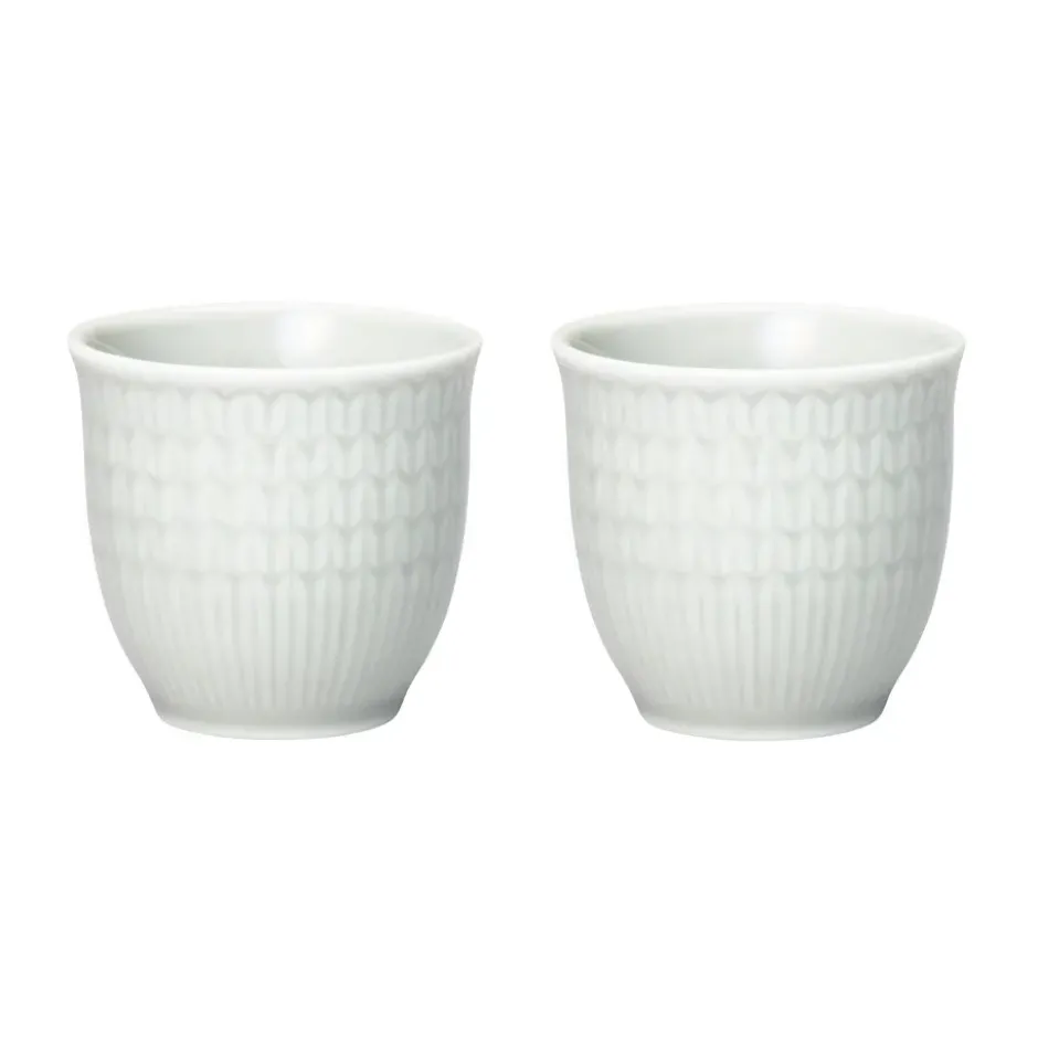 Swedish Grace äggkopp 2-pack, Dimma