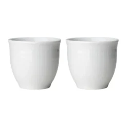 Swedish Grace äggkopp 2-pack, Snö