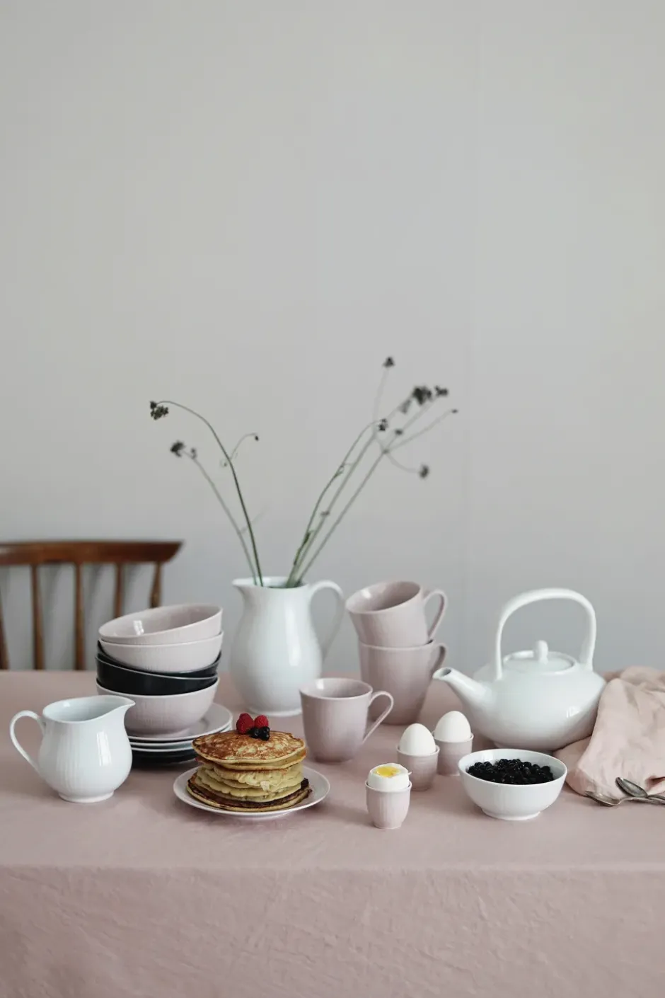 Swedish Grace kanna 48 cl, snö (vit)