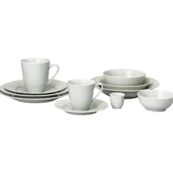 Swedish Grace mugg liten 6-pack Dimma (grå)