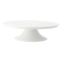 Swedish Grace tårtfat 31 cm, Snö (vit)