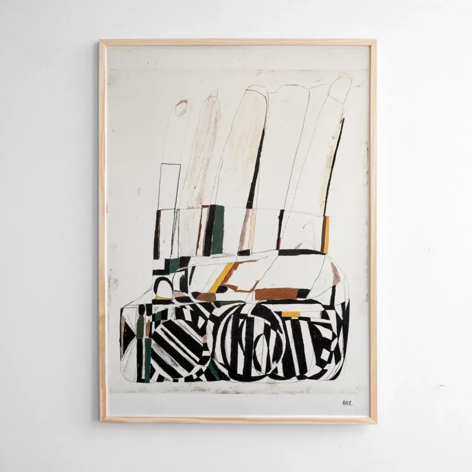 Takes time to pass poster 70x100 cm, Multi