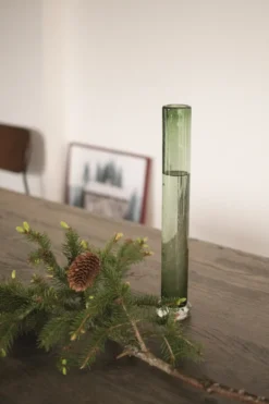 Tall vas, Green, 40 cm