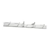 Tamburin kroklist 52,5 cm, Vit-vit
