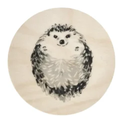 Teemu Järvi x Muurla glasunderlägg Ø10 cm, Igelkott