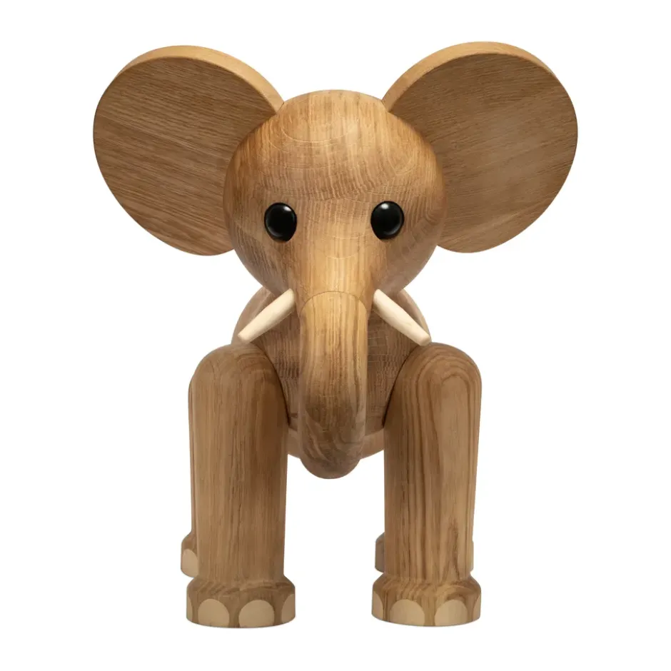 Tembo elefant dekoration 41 cm, Ek
