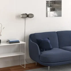 Tentacle vägglampa duo 34 cm, Svart-rökfärgad