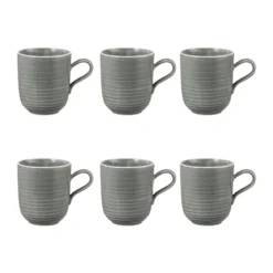 Terra kopp 40 cl 6-pack, Pearl Grey