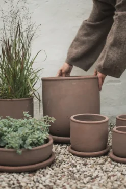 Terra kruka, Brown, Ø18x18 cm