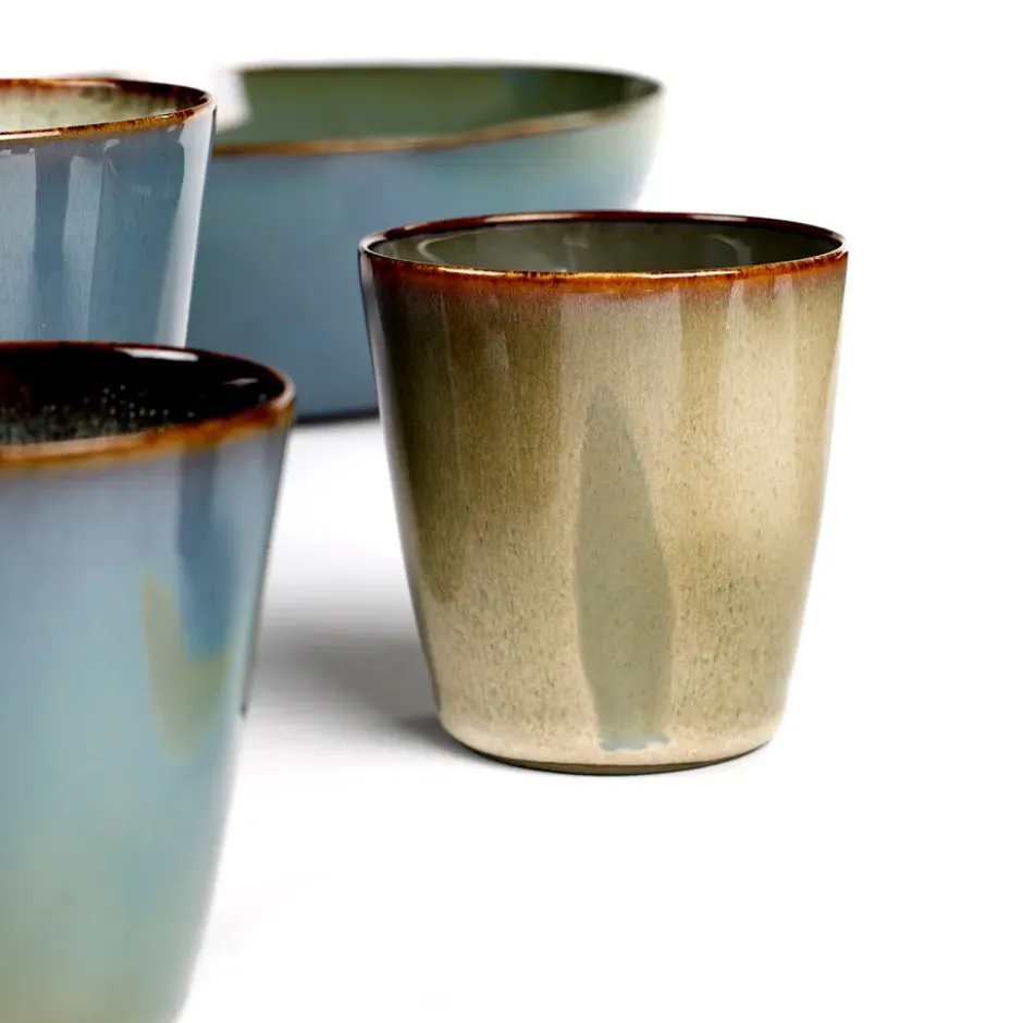 Terres de Rêves kopp S, Misty grey-smokey blue
