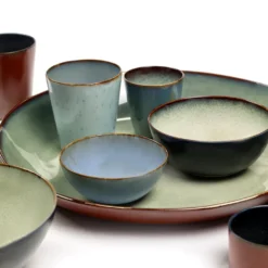 Terres de Rêves skål S, Smokey blue