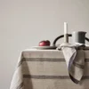 Thea bordsduk 145x330 cm, Denim stripe