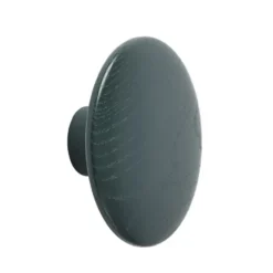 The Dots klädkrok dark green, Ø13 cm