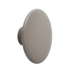 The Dots klädkrok taupe, Ø13 cm