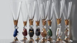 The Sparkling Devil champagneglas 19 cl, Guld