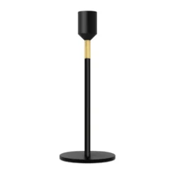 Three Stars ljusstake S 19 cm, Svart