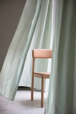 Timb stol med dyna, Tan/ Ultra Leather - Camel