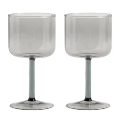 Tint vinglas 25 cl 2-pack, Grå