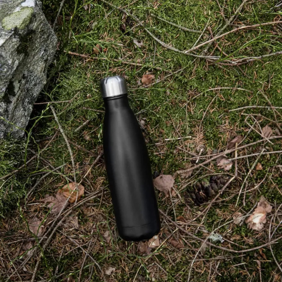 To Go stålflaska 50 cl, svart