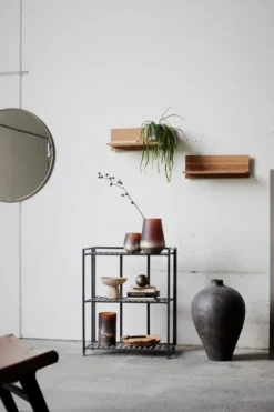 Tokyo vägghylla 50 cm, Natural oak