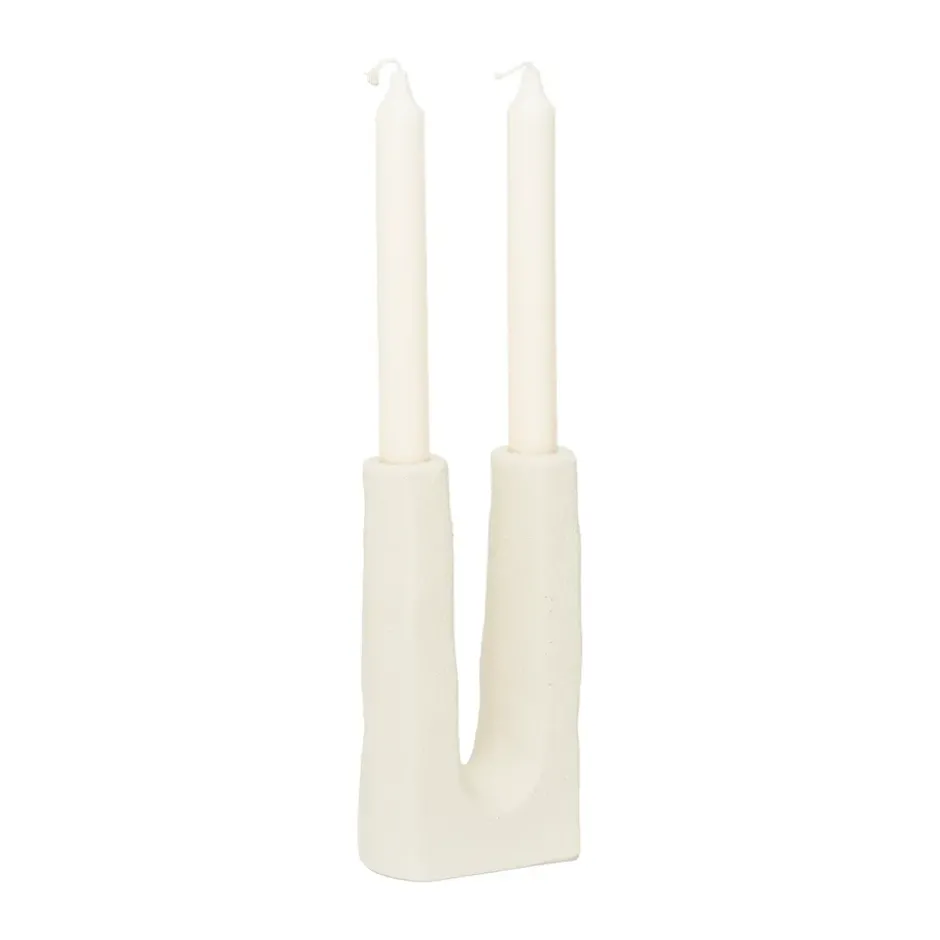 Tomas ljusstake 11cm, Off white