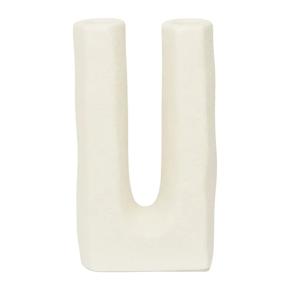 Tomas ljusstake 11cm, Off white
