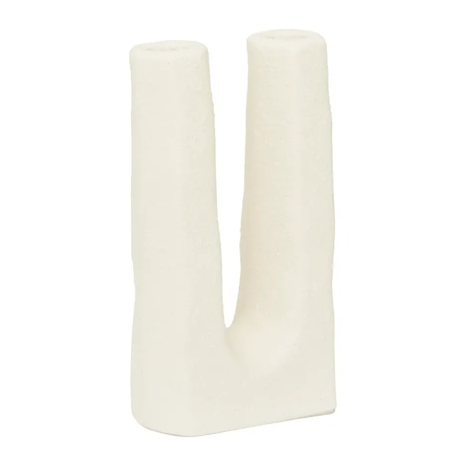 Tomas ljusstake 11cm, Off white