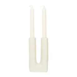 Tomas ljusstake 11cm, Off white