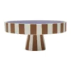 Toppu serveringsfat Ø20 cm, Caramel-lavender