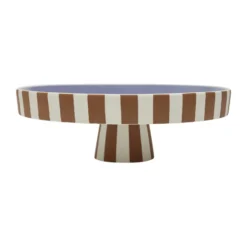 Toppu serveringsfat stor Ø27 cm, Caramel-lavender