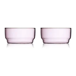 Torino skål 50 cl 2-pack, Pink