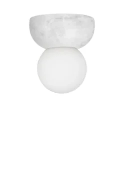 Torrano vägglampa/plafond 13 cm, Vit