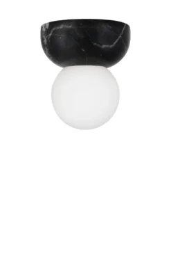 Torrano vägglampa/plafond 13 cm, Svart