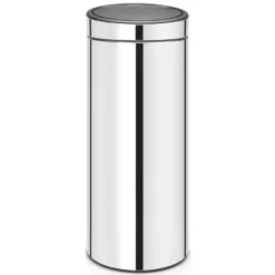 Touch Bin soptunna 30 liter, brilliant steel (silver)