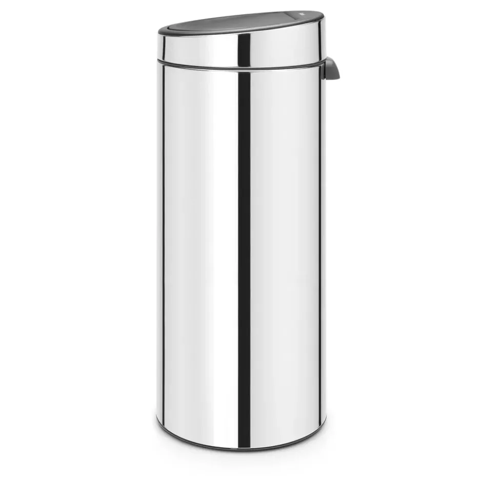 Touch Bin soptunna 30 liter, brilliant steel (silver)
