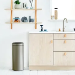 Touch Bin soptunna 30 liter, platinum (grå)