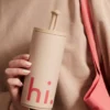 Travel Life termosflaska med sugrör 50 cl, Hi-beige