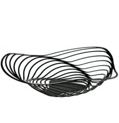 Trinity fruktkorg 43 cm, Svart