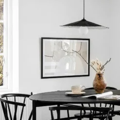Tropez pendel 60 cm, Svart