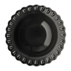Tulipa djup tallrik small Ø17 cm 2-pack, Almost black