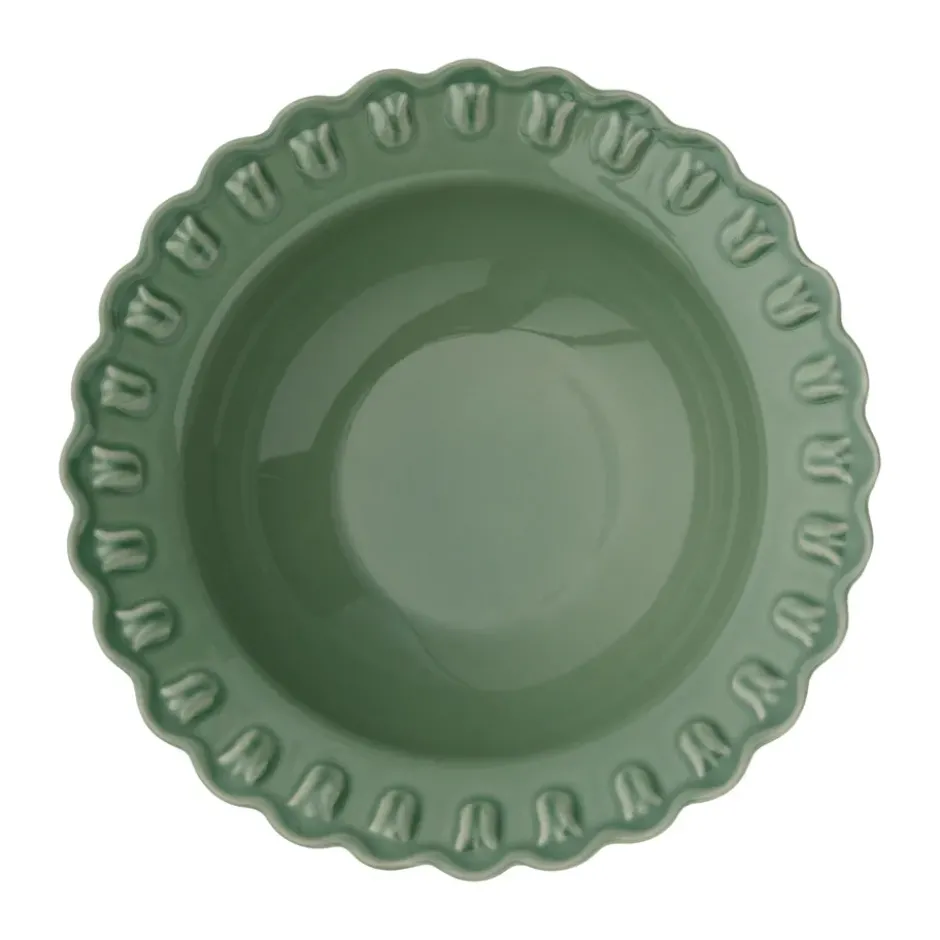 Tulipa djup tallrik small Ø17 cm 2-pack, Verona green
