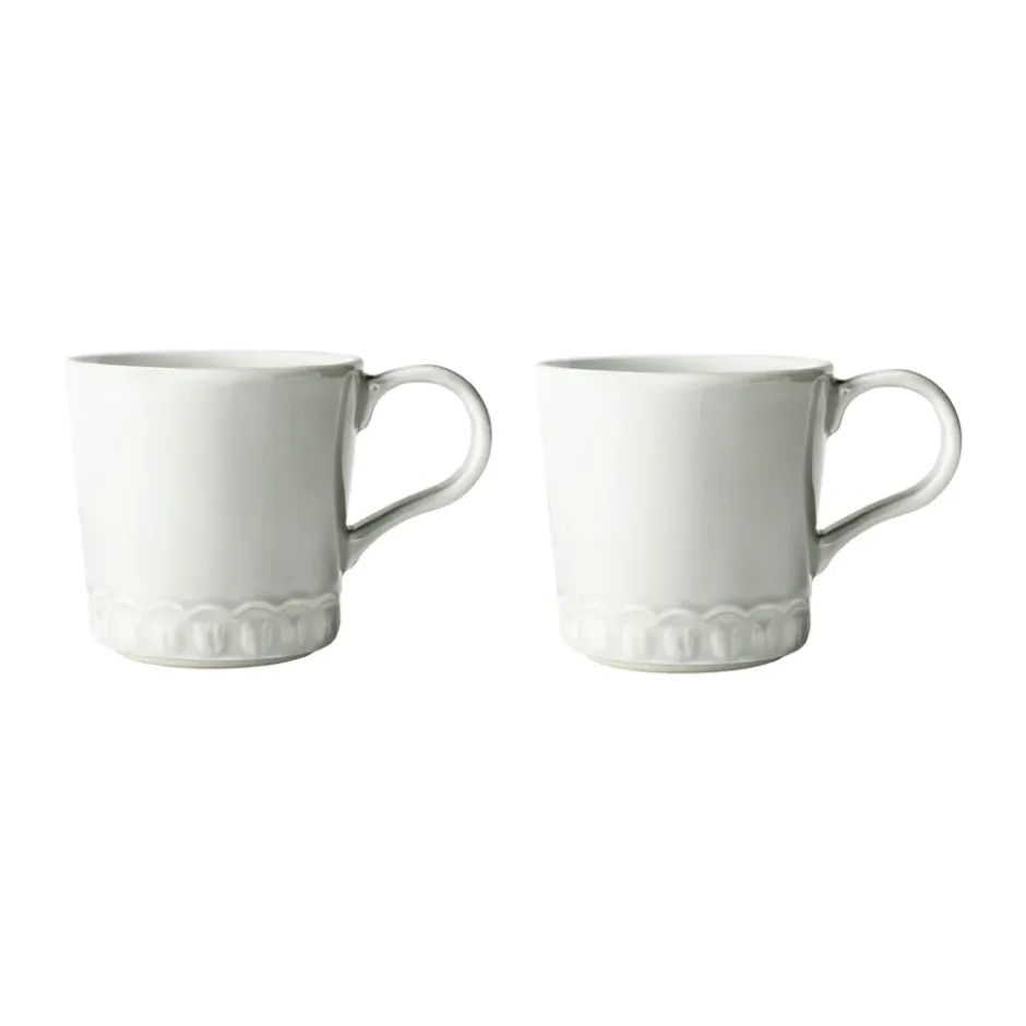 Tulipa mugg 40 cl 2-pack, White
