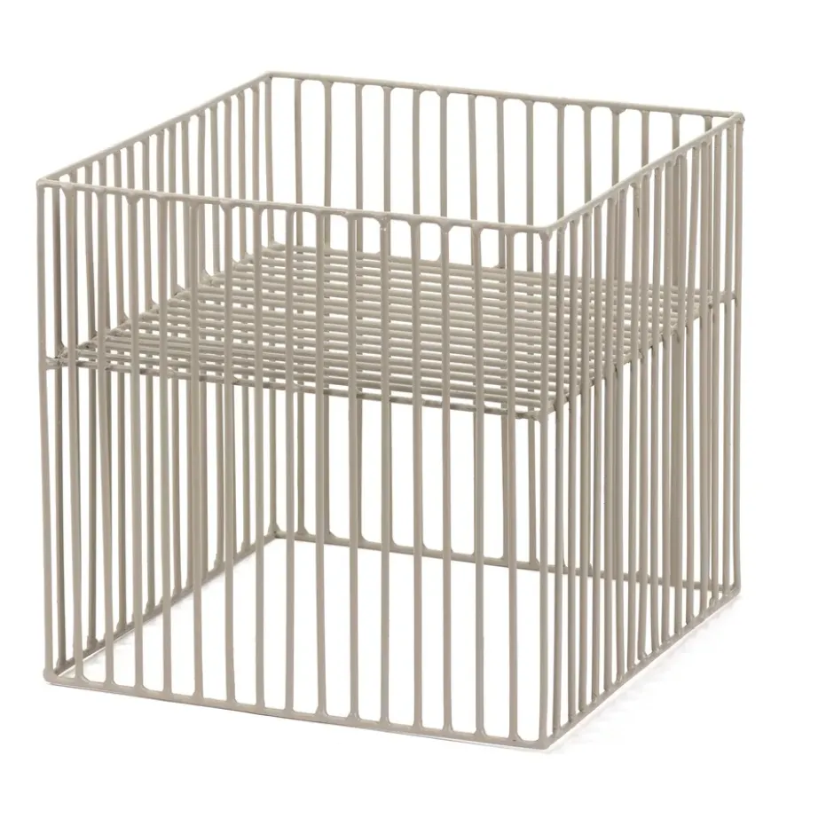 Turn korg fyrkantig 22x22 cm, Grey