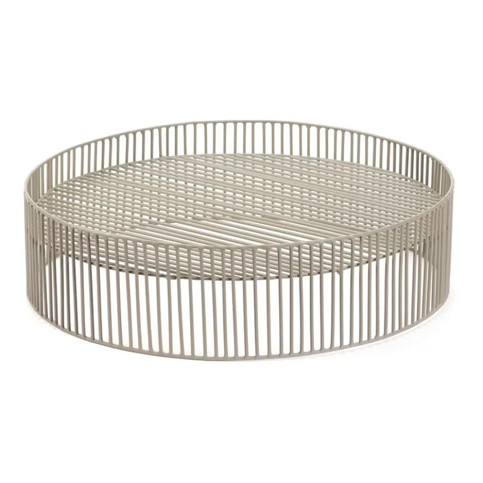 Turn korg låg Ø40 cm, Grey