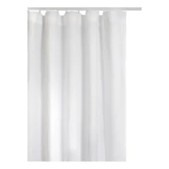 Twilight gardin med veckband 140x250 cm, White