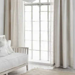 Twilight gardin med veckband 140x290 cm, Fog