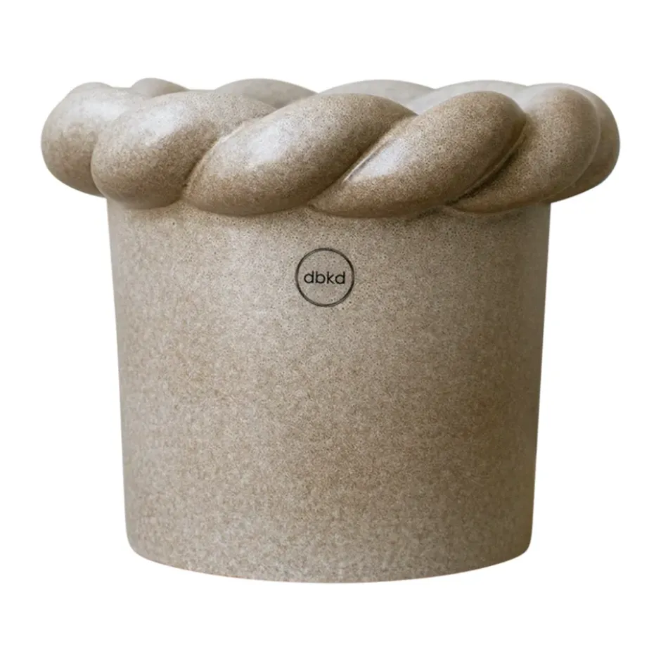 Twine kruka Ø14 cm, Beige