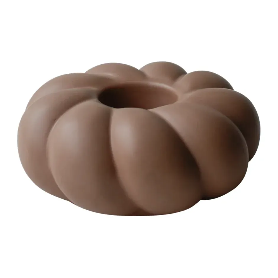 Twine ljuslykta Ø14 cm, Nougat