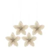 Twinkle julgranshänge 4-pack, Guld randig