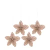 Twinkle julgranshänge 4-pack, Röd randig